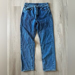Nasty Gal Straight Leg Denim